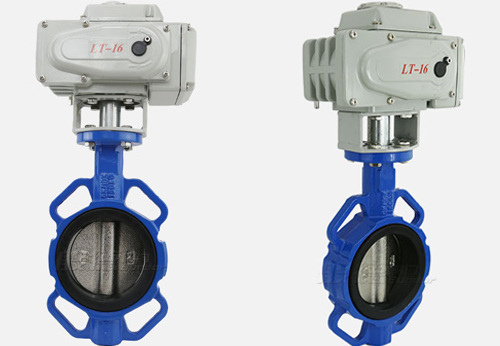 電動(dòng)對夾蝶閥