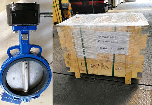 般德品牌蝶閥、閘閥、止回閥等出口伊拉克