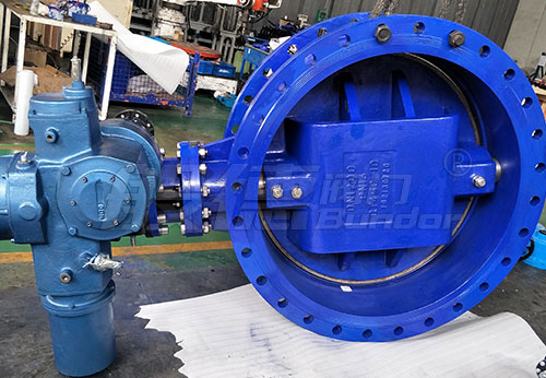 般德雙法蘭偏心蝶閥、排氣閥等出口印尼