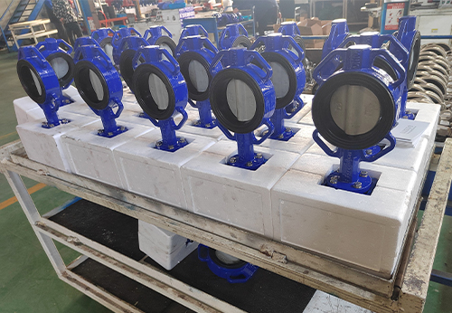 山東某公司采購般德手動、氣動、電動對夾蝶閥產(chǎn)品